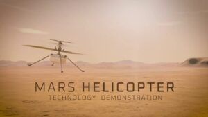 The Ingenuity Helicopter On The Surface Of Mars For The First Time