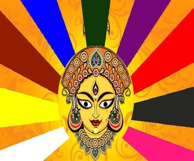 A proper code of color is used for each of the nine days of Navratri