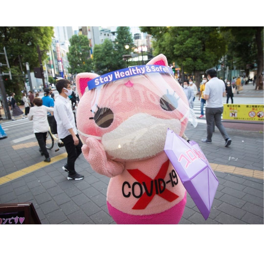 Koronon, The Anti-Coronavirus Mascot Of Japan