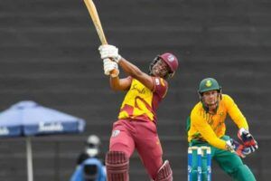Evin Lewis Bags A Win For Indies In West Indies Versus South Africa Match