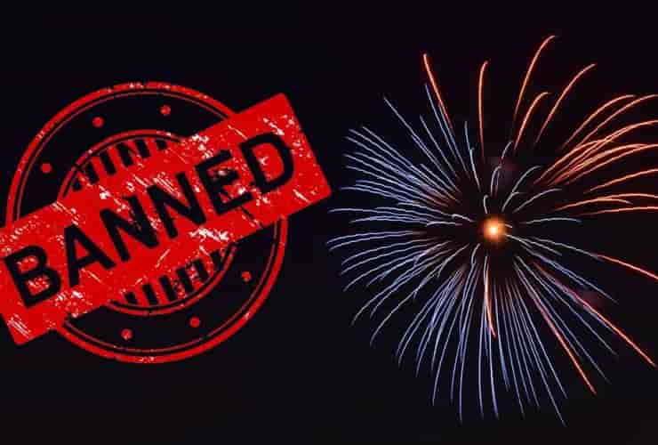 ban on firecrackers