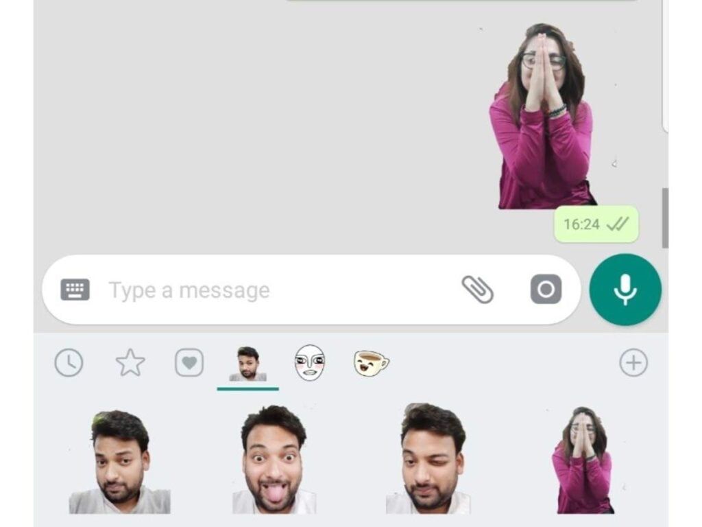 image sticker whatsapp new feature