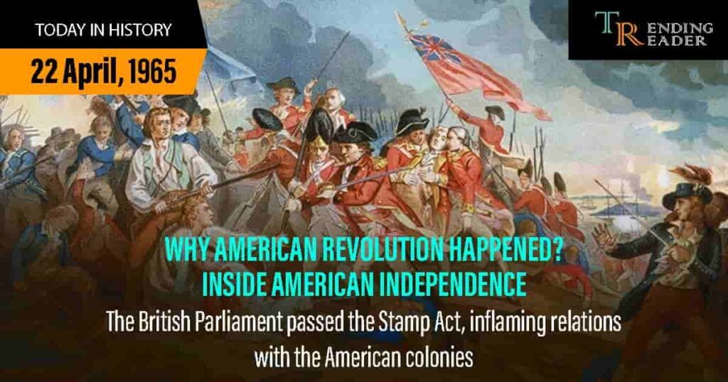 why american revolution happened