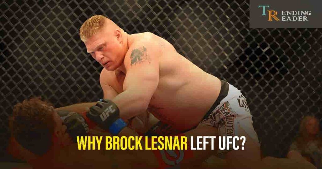 why Brock Lesnar left UFC