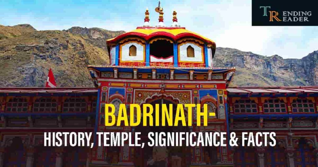 Badrinath temple history