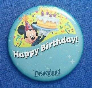 Birthday celebrations at Disney World