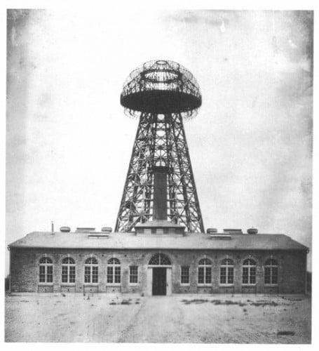 Nikola Tesla built a tower