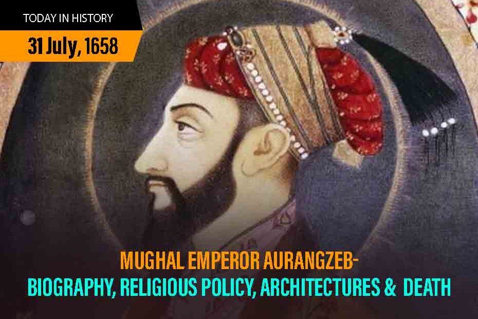 the Mughal emperor Aurangzeb