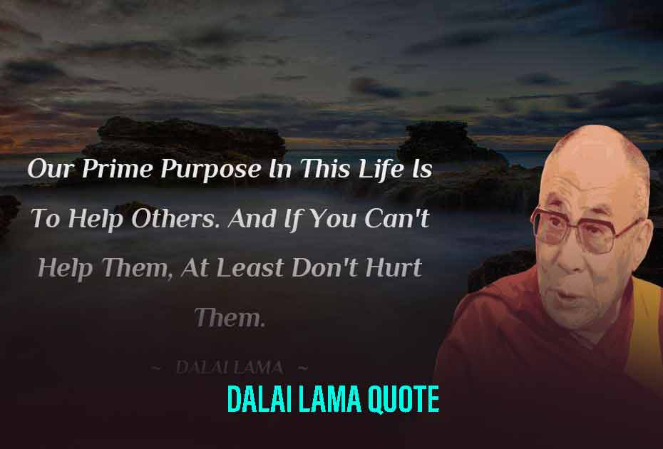 the Dalai Lama quote