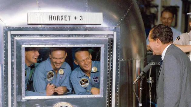Apollo 11 Astronauts In Quarantine