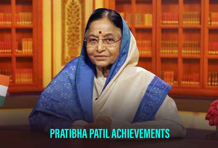 Pratibha Patil Achievements
