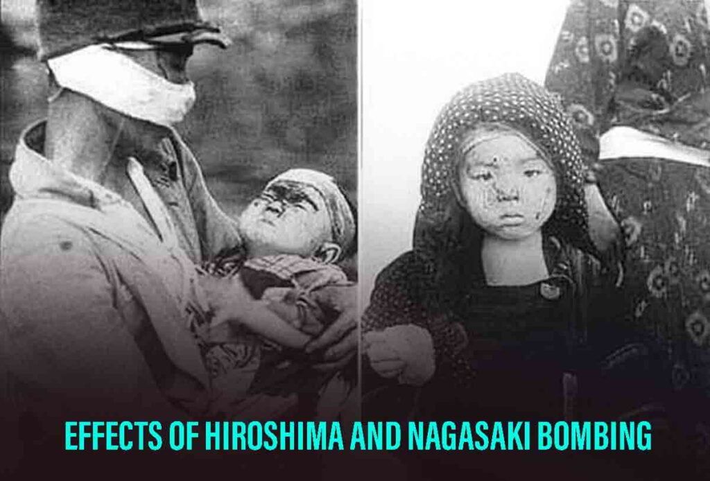 effects of Hiroshima and Nagasaki bombing