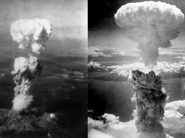 bombs on Hiroshima and Nagasaki