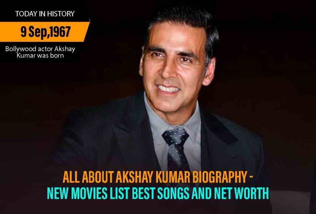 About Akshay Kumar Biography