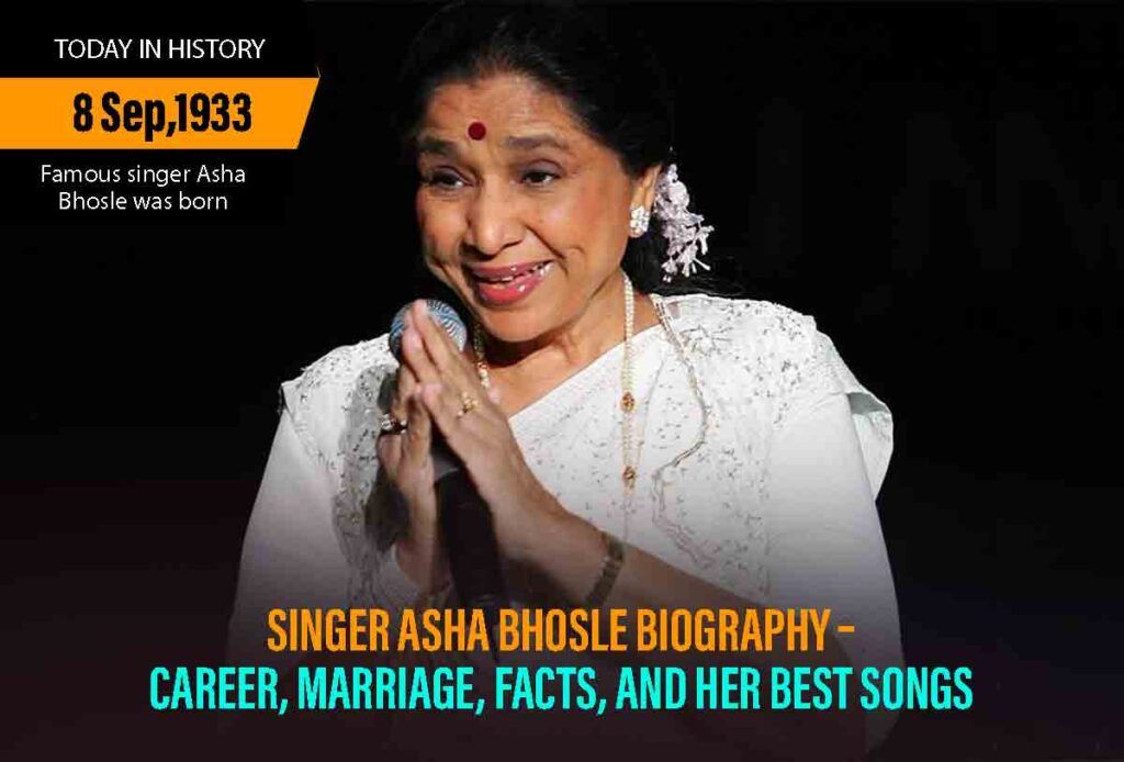 Singer Asha Bhosle Biography