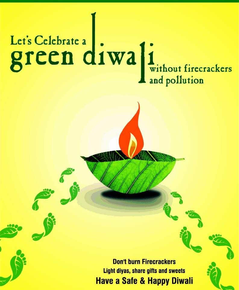 poster of green Diwali