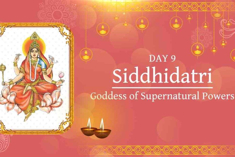 goddess Siddhidatri story