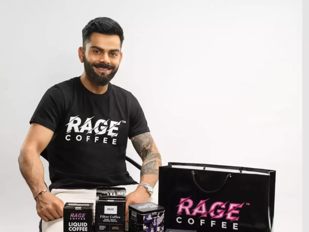 Virat Kohli businesses- Rage Coffee